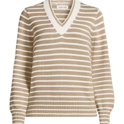Women's Drifter Set in Sleeve Vneck Sweater