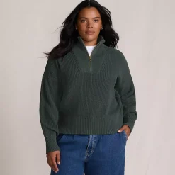 Women's Drifter Shaker Wedge Quarter Zip Sweater
