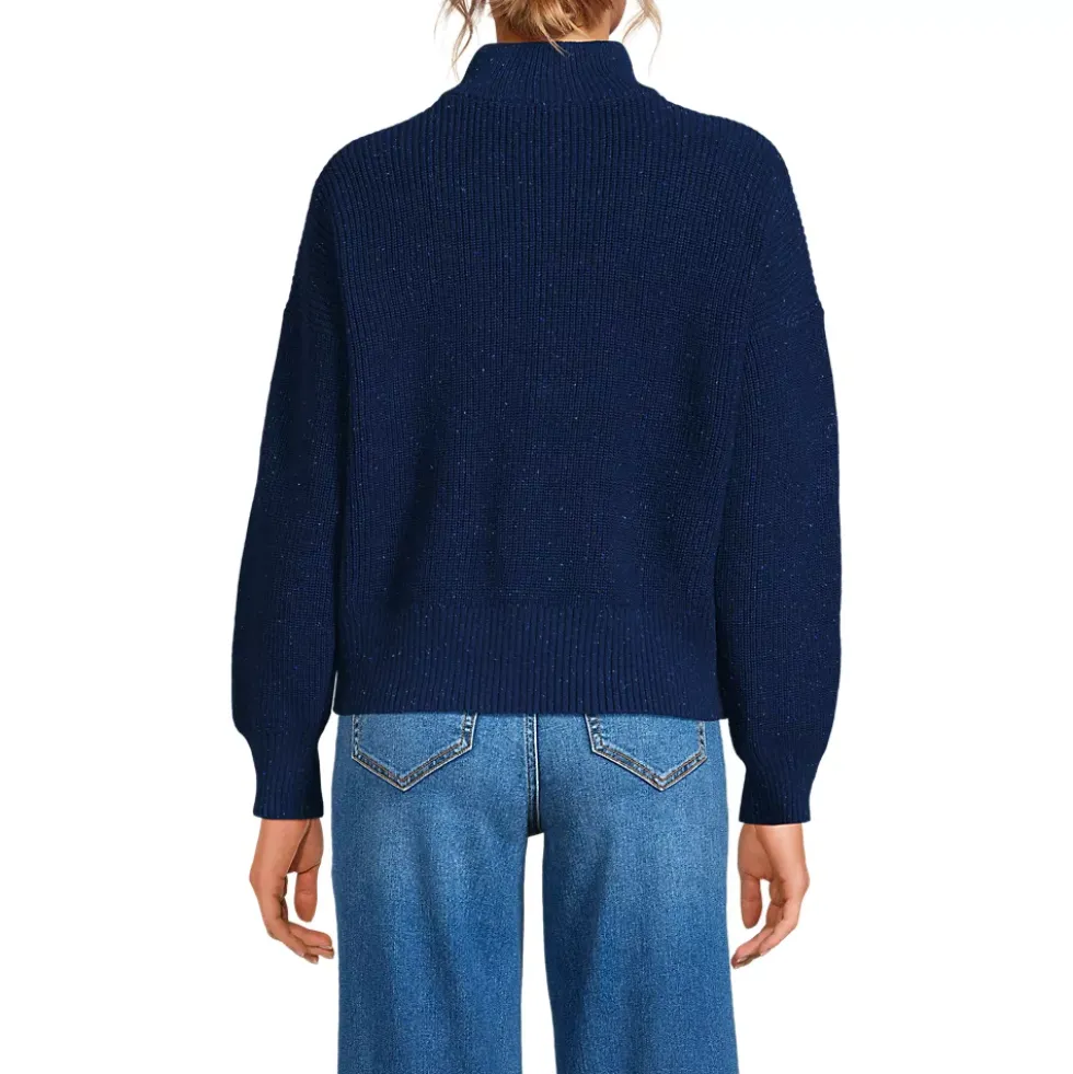 Women's Drifter Shaker Wedge Quarter Zip Sweater