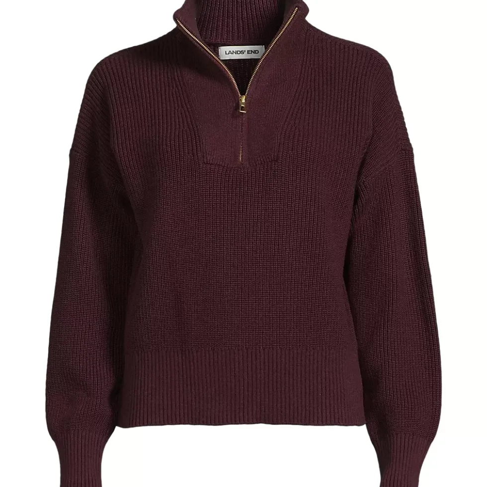 Women's Drifter Shaker Wedge Quarter Zip Sweater