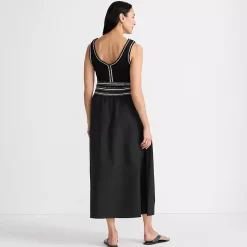 Women's Duet Vneck Sweater Dress