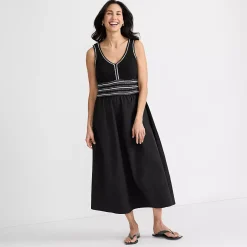 Women's Duet Vneck Sweater Dress