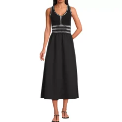 Women's Duet Vneck Sweater Dress
