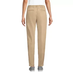 Women's Elastic Waist Pull-On Chino Pants