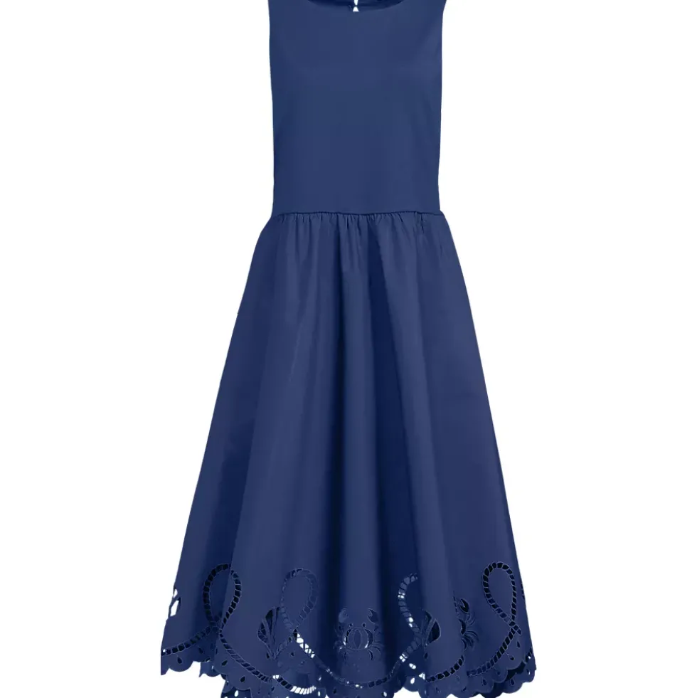 Women's Embroidered Duet Midi Dress