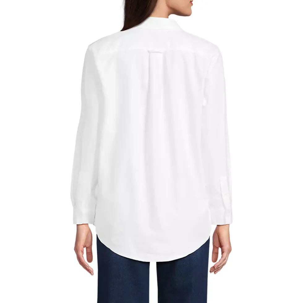 Women's Embroidered Oxford Shirt