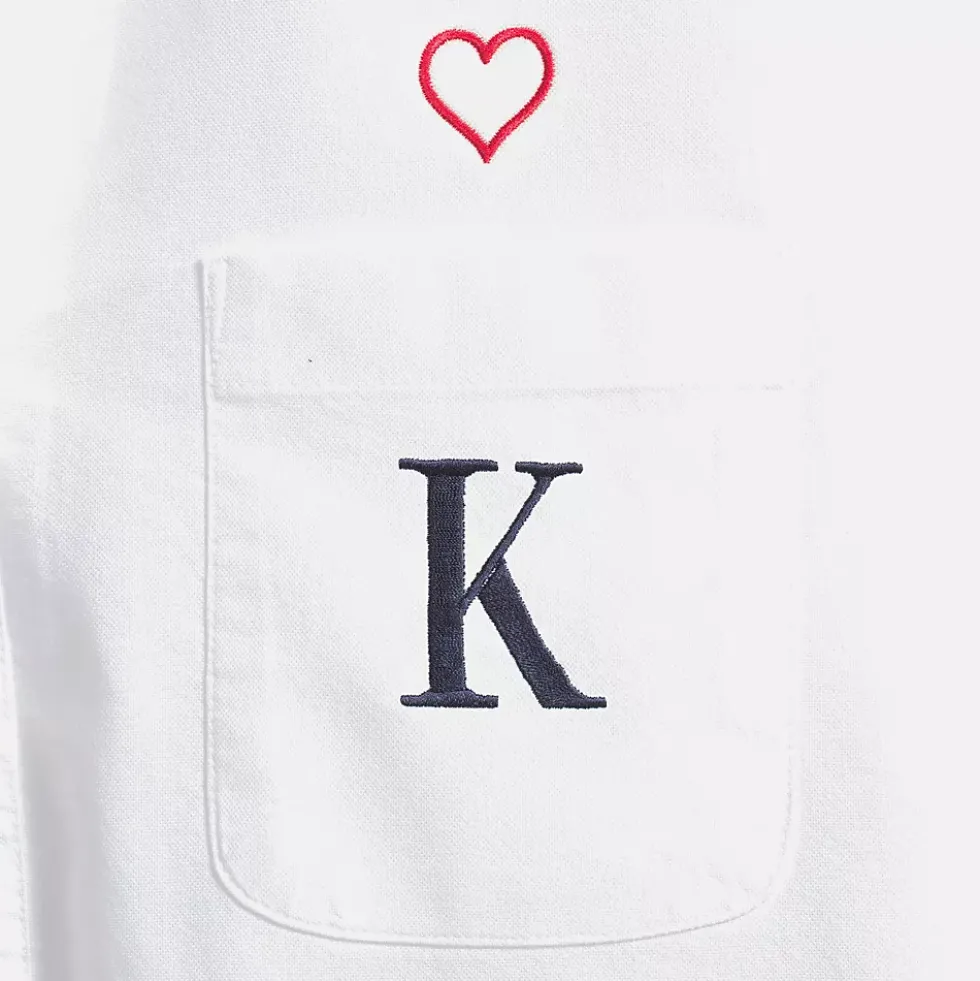 Women's Embroidered Oxford Shirt