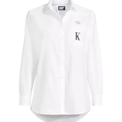 Women's Embroidered Oxford Shirt