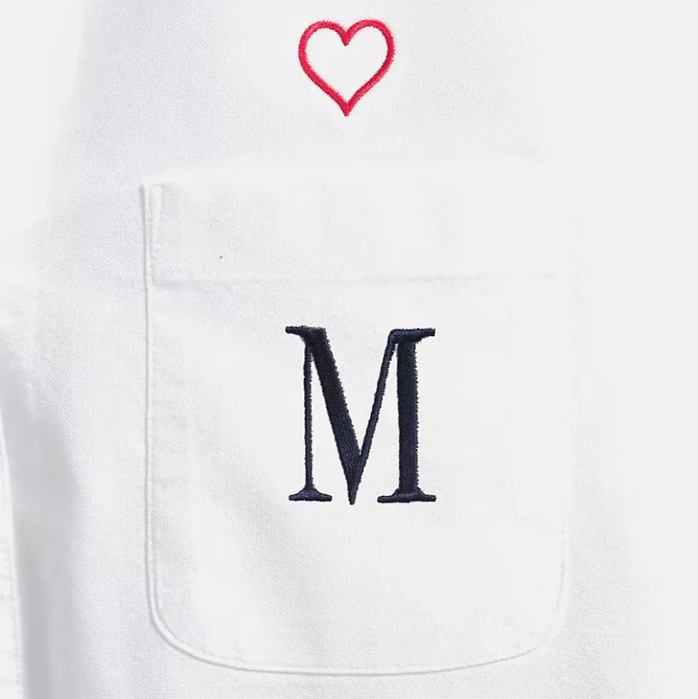 Women's Embroidered Oxford Shirt
