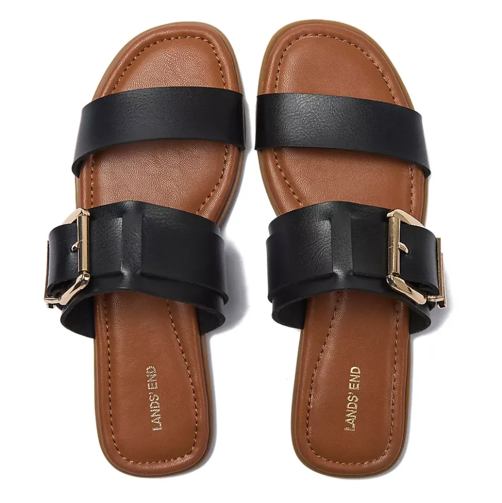 Women's Essential Buckle Slides