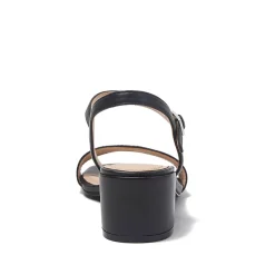 Women's Essential Leather Block Heels