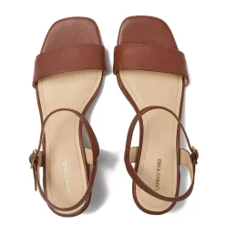Women's Essential Leather Block Heels