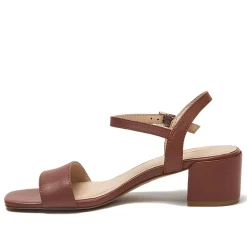 Women's Essential Leather Block Heels