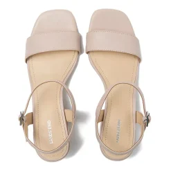 Women's Essential Leather Block Heels