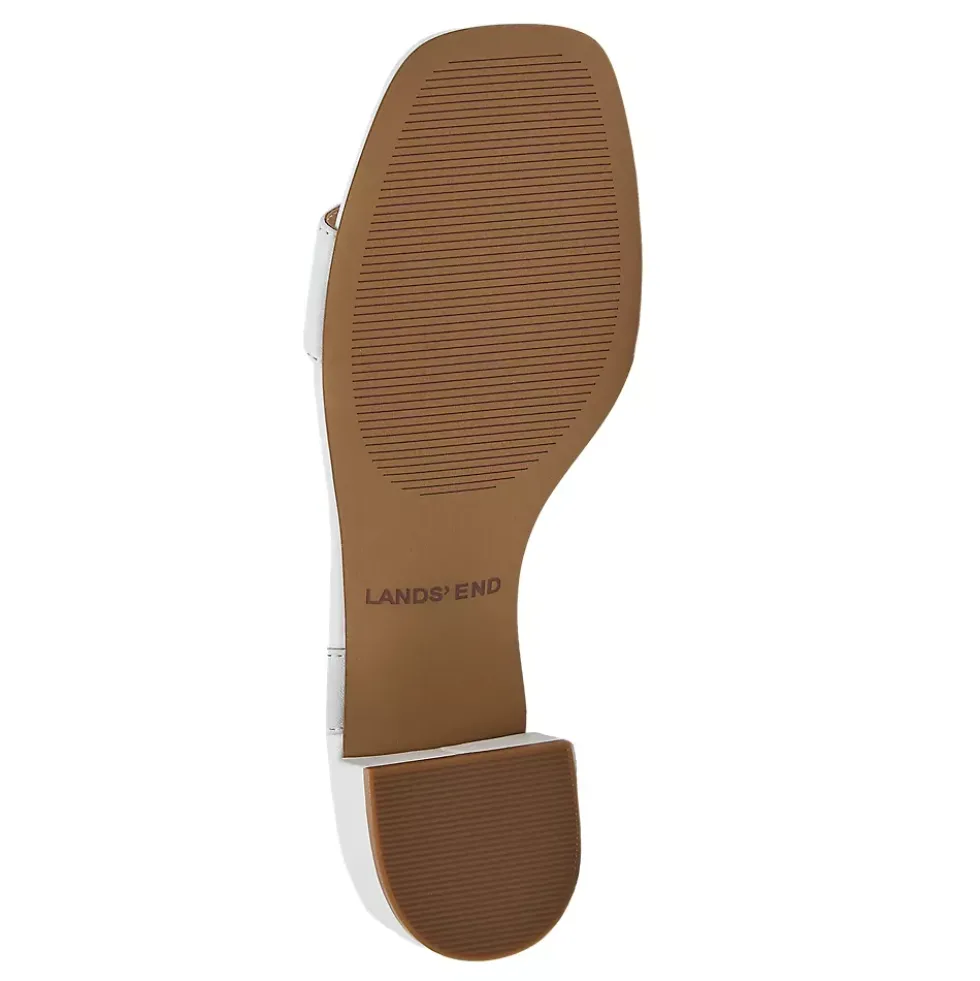 Women's Essential Leather Block Heel Sandals