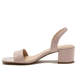 Women's Essential Leather Block Heel Sandals