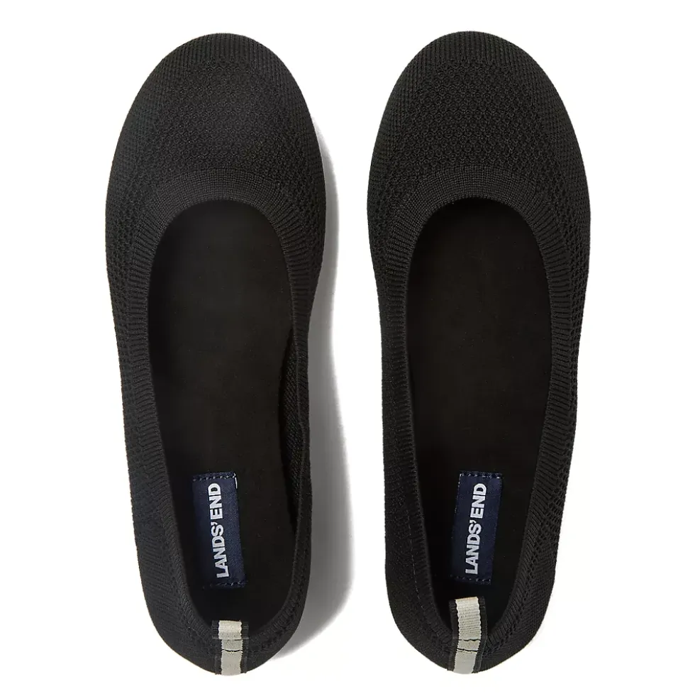 Women's Essential Soft Knit Ballet Flats