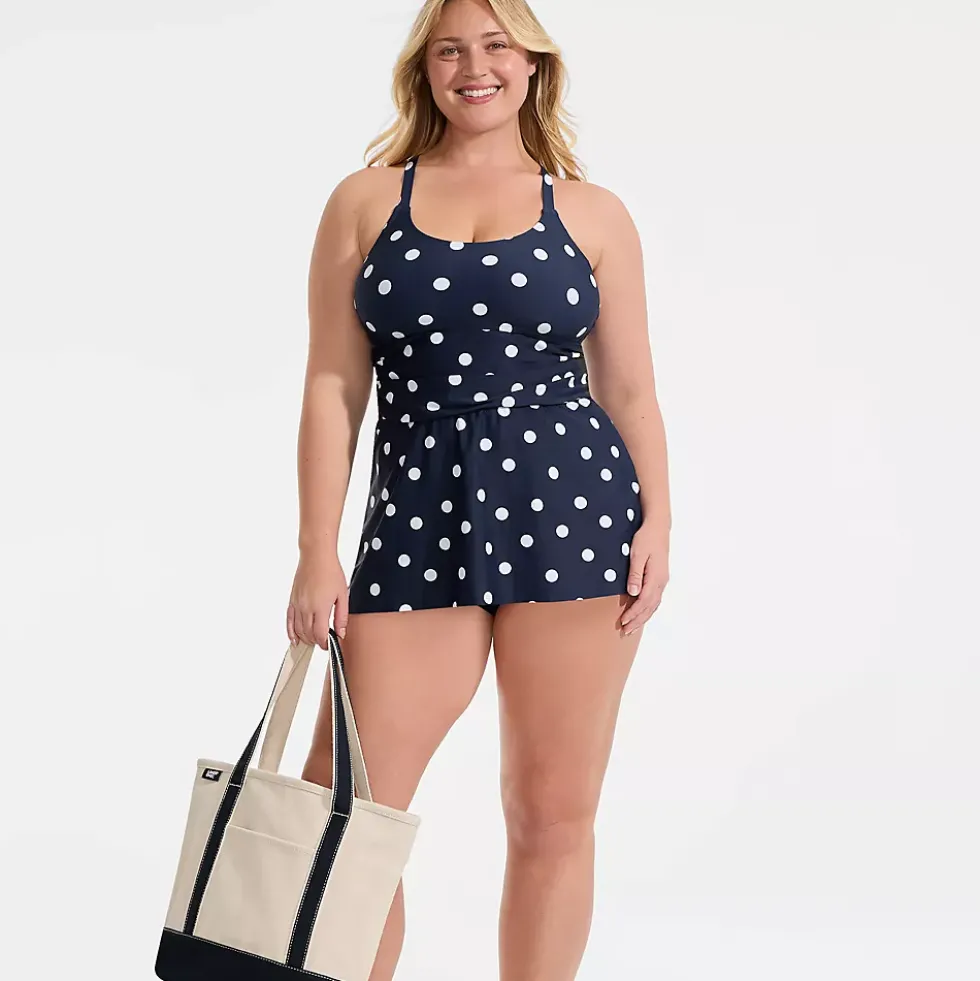 Women's Essential Tie Back Ruched Dresskini Top