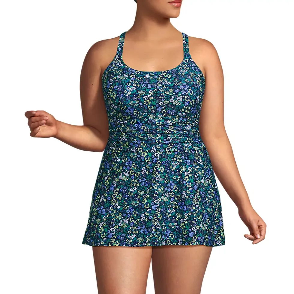 Women's Essential Tie Back Ruched Dresskini Top