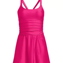 Women's Essential Tie Back Ruched Dresskini Top