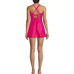 Women's Essential Tie Back Ruched Dresskini Top