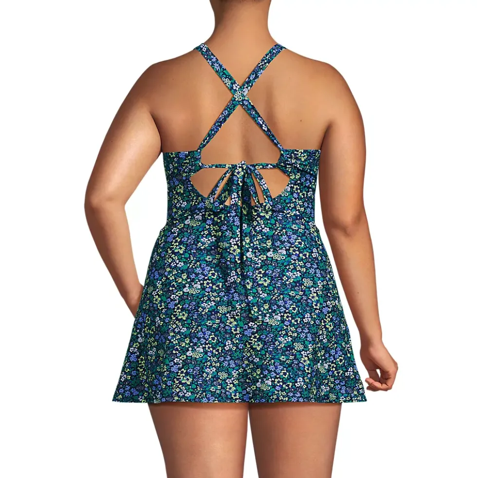 Women's Essential Tie Back Ruched Dresskini Top