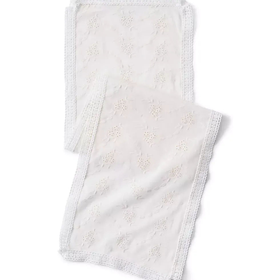 Women's Eyelet Scarf
