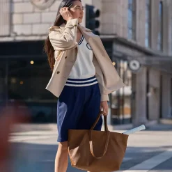 Women's Faux Leather Tote