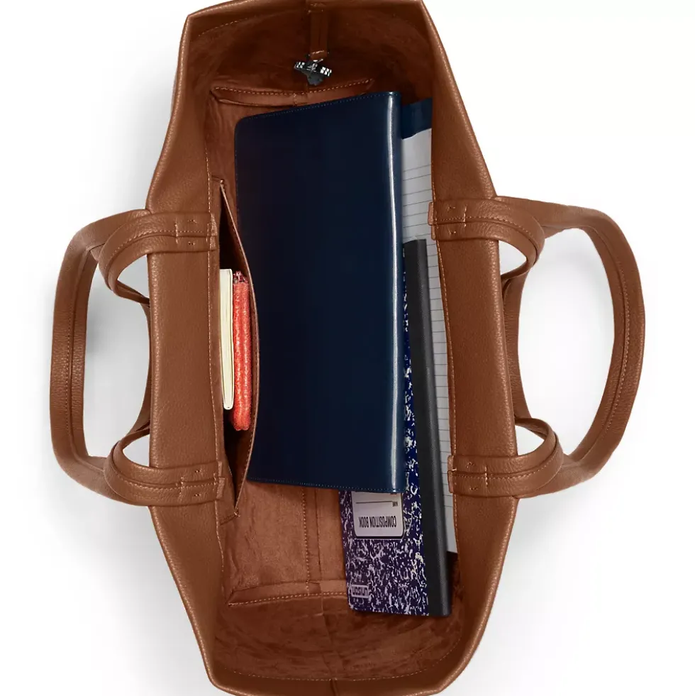 Women's Faux Leather Tote