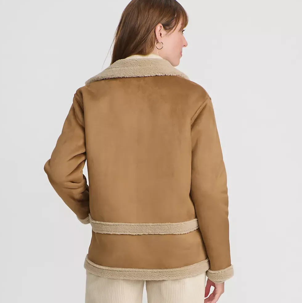 Women's Faux Shearling Jacket
