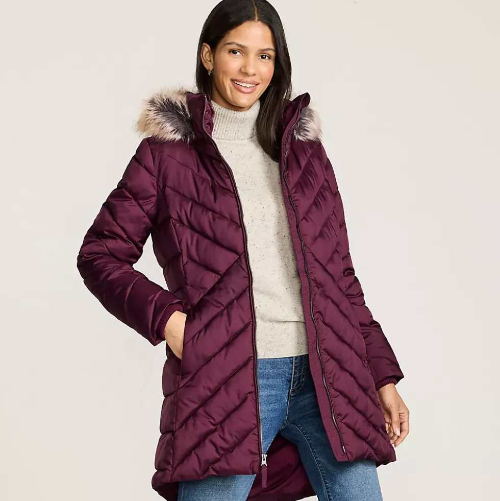 Women's FeatherFree Cozy Fleece Lined Winter Coat