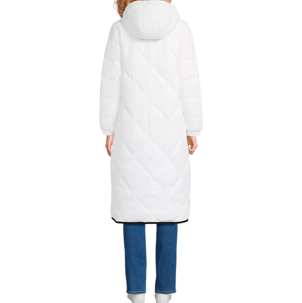 Women's FeatherFree Insulated Diamond Quilted Maxi Coat