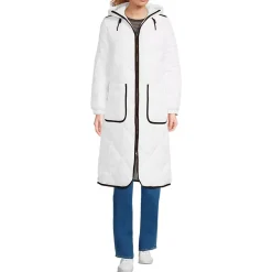Women's FeatherFree Insulated Diamond Quilted Maxi Coat