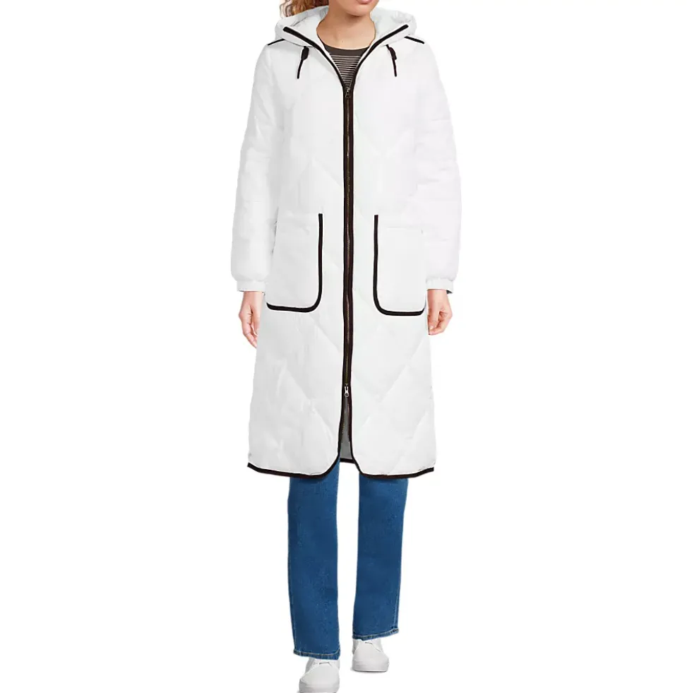 Women's FeatherFree Insulated Diamond Quilted Maxi Coat