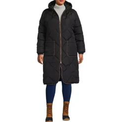 Women's FeatherFree Insulated Diamond Quilted Maxi Coat