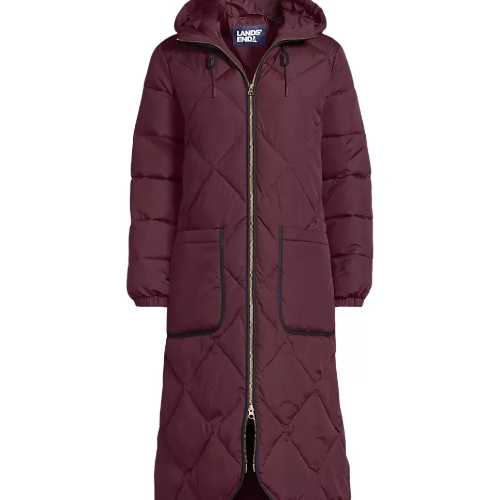 Women's FeatherFree Insulated Diamond Quilted Maxi Coat