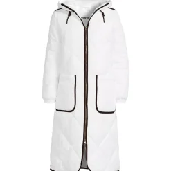 Women's FeatherFree Insulated Diamond Quilted Maxi Coat