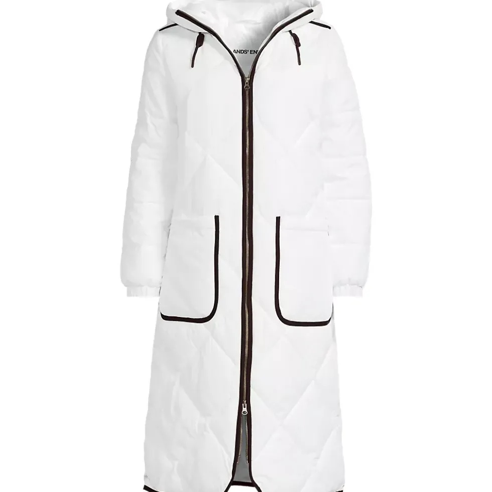 Women's FeatherFree Insulated Diamond Quilted Maxi Coat