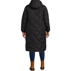 Women's FeatherFree Insulated Diamond Quilted Maxi Coat