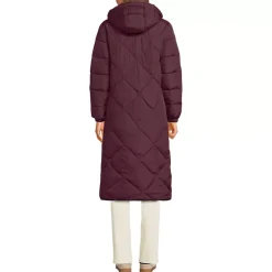 Women's FeatherFree Insulated Diamond Quilted Maxi Coat