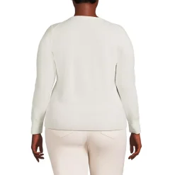 Women's Fine Gauge Cotton Cardigan Sweater