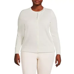 Women's Fine Gauge Cotton Cardigan Sweater