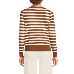 Women's Fine Gauge Cotton Cardigan Sweater