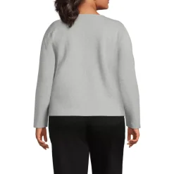 Women's Fine Gauge Cotton Milano Blazer Sweater
