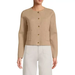 Women's Fine Gauge Cotton Milano Blazer Sweater