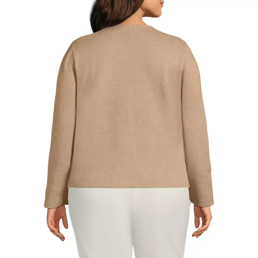 Women's Fine Gauge Cotton Milano Blazer Sweater