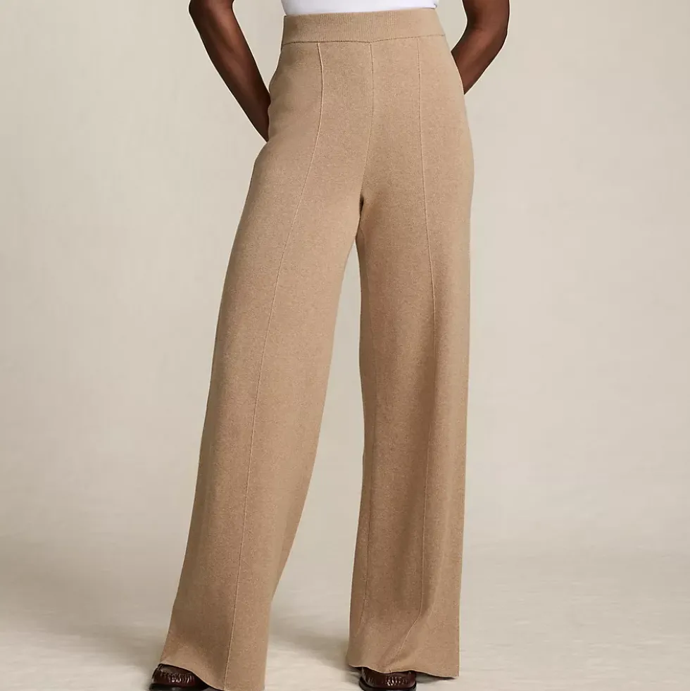 Women's Fine Gauge Cotton Sweater Pants