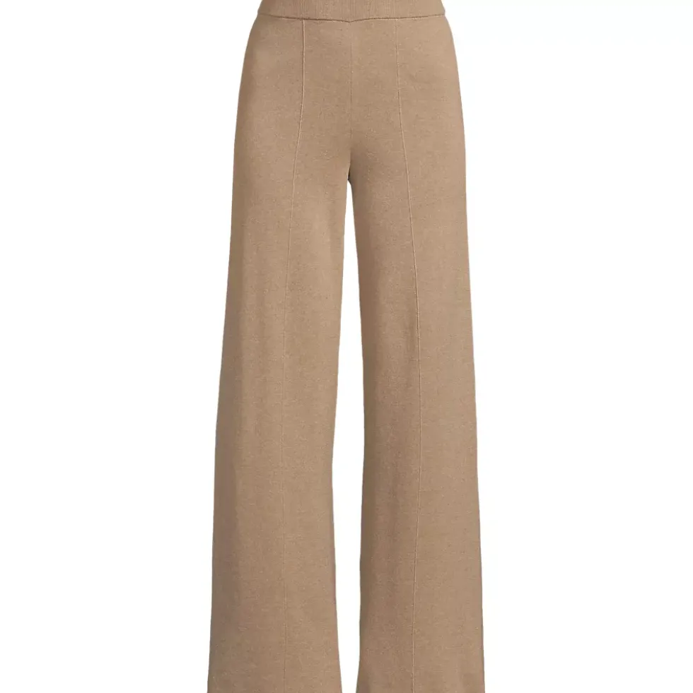 Women's Fine Gauge Cotton Sweater Pants