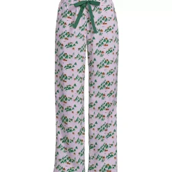 Women's Flannel Wide Leg Sleep Pants