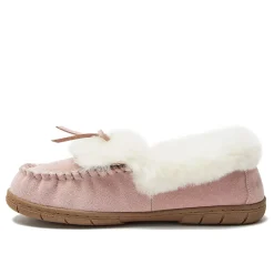 Women's Fluffy Lined Indoor Outdoor Moccasin Slippers